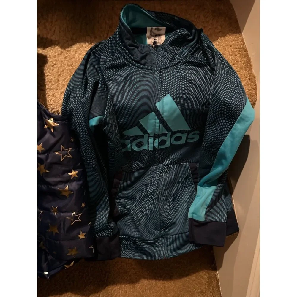 Lot of Different Girl Clothes - Jackets & 1 Vest Size 7/8